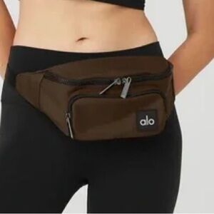Alo explorer brown fanny hip pack belt bag